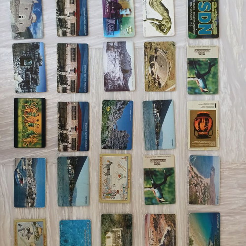 Collection of 46 phone cards like new