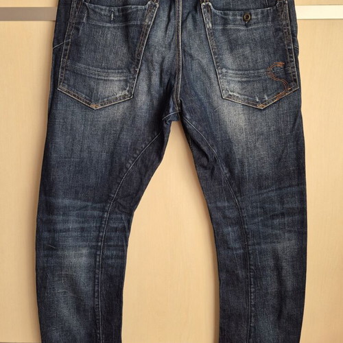 Staff Jeans & Co. BEN tapered jeans used, size M, dark blue denim