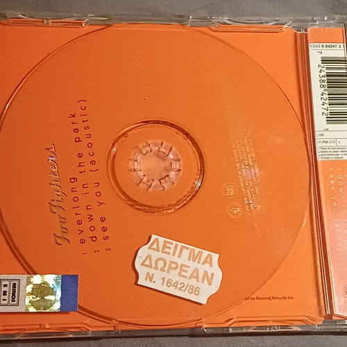 Foo Fighters Everlong CD single new, rock