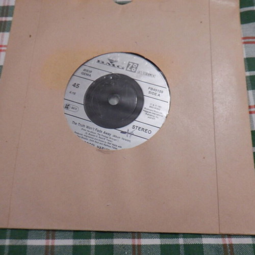 Procol Harum The Truth Won't Fade Away 45 rpm vinyl used, English pressing