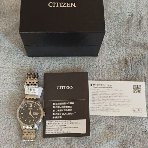 Citizen men's automatic watch new, black