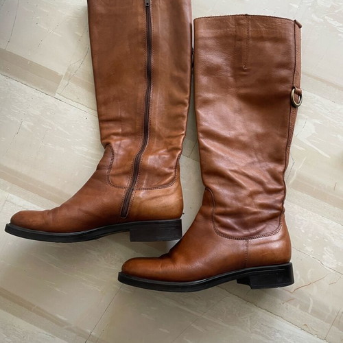 Progetto leather boots tan size 37 like new