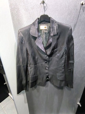 Vintage silver jacket Haute Couture like new