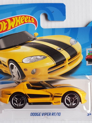 Hot Wheels Dodge Viper RT/10 κίτρινο καινούργιο