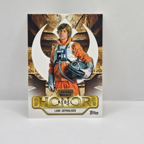 Topps Star Wars Luke Skywalker Rebel sticker new