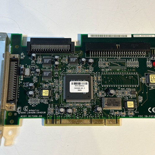 Adaptec AHA-2940W 2940UW Ultra Wide SCSI PCI Controller Card like new