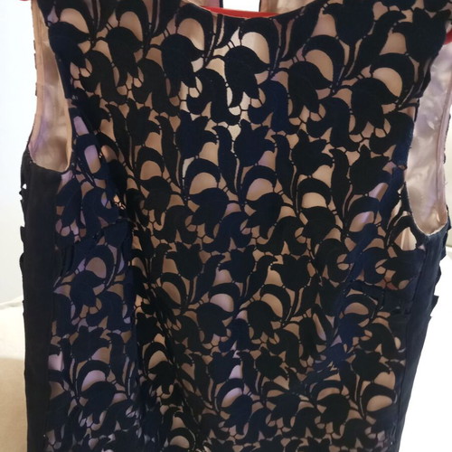 Hobbs lace blouse like new, size S, black