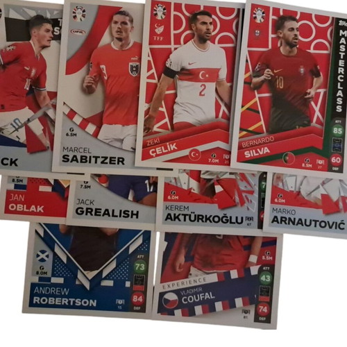 Match Attax cards new, 26 cards including 4 shining stars