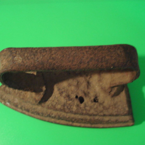 Vintage iron used