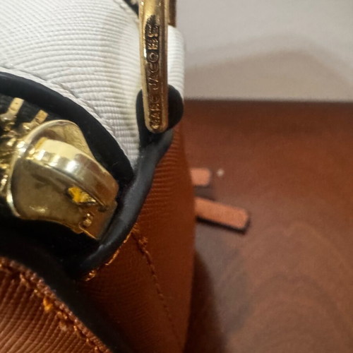 Marc Jacobs camera bag like new, white and brown