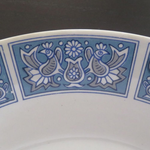 Keramikos dinnerware set 54 pieces like new, 1960s