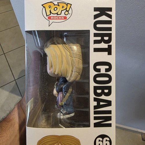 Kurt Cobain Funko Pop! vinyl figure like new