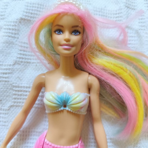 Barbie Dreamtopia Mermaid with Color-Changing Hair used