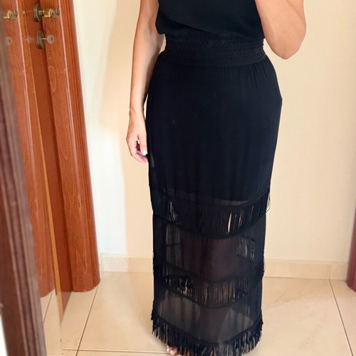 Calzedonia Black Strapless Dress like new