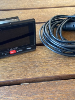 Dashcam Toguard 5MP 2650x1440 like new with GPS and wifi