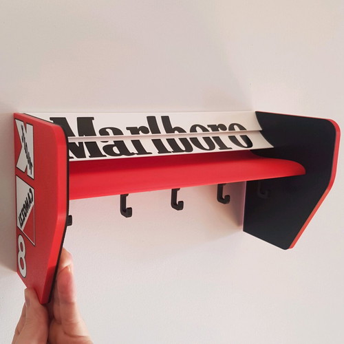 McLaren Wing Key Holder like new, white and red