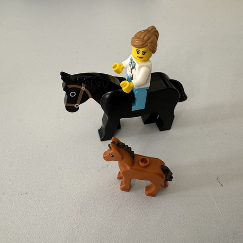 Six authentic Lego minifigures