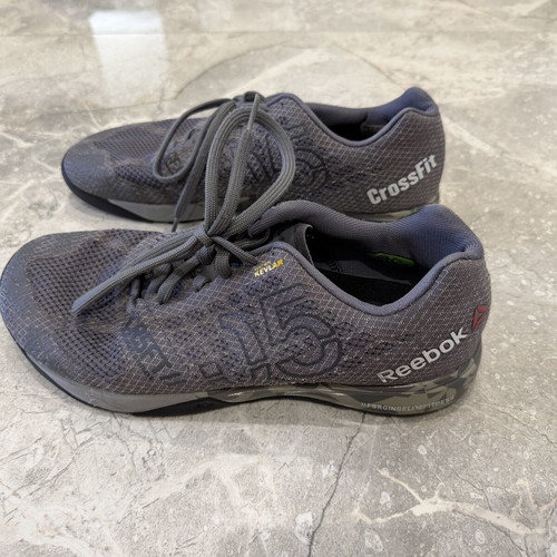 Reebok CrossFit Nano 5.0 shoes size 42.5 used, grey
