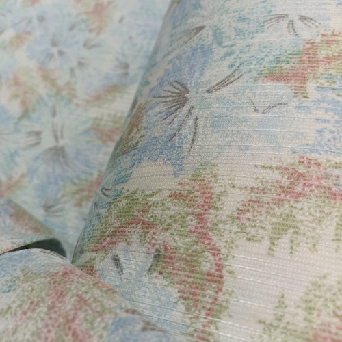 Curtain fabric from Spain new, soft polyester opaque