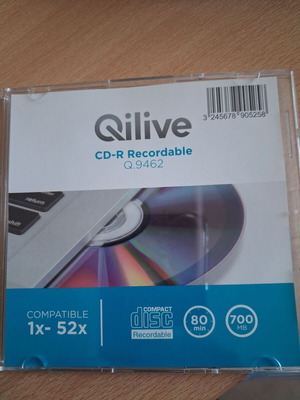 Qilive CD-R 10-pack, 80 min 700 MB