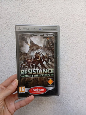 Resistance PSP game used