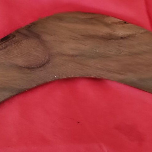 Boomerang genuine from Australia 33cm hand-painted with special stand new