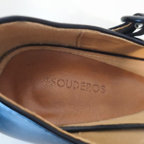 Mary Jane Tsouderos Black Pumps Size 40 Used