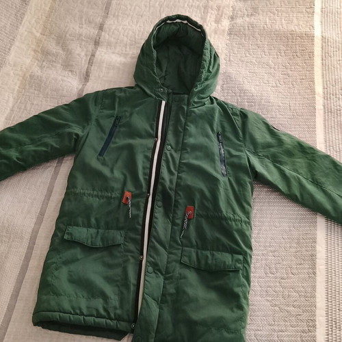 Mayoral children's jacket size 12 green like new
