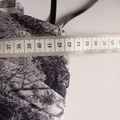 Ted Baker maxi dress like new, size S/M, gray with removable strap