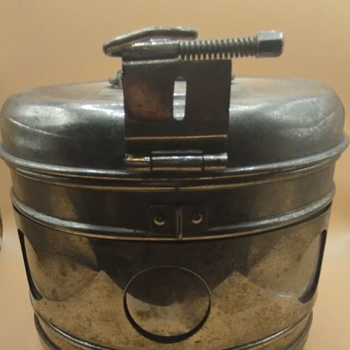 Vintage surgical instrument sterilizer used, metal