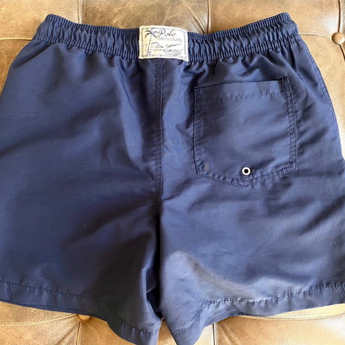 Polo Ralph Lauren boys' swim shorts new, navy blue, size M