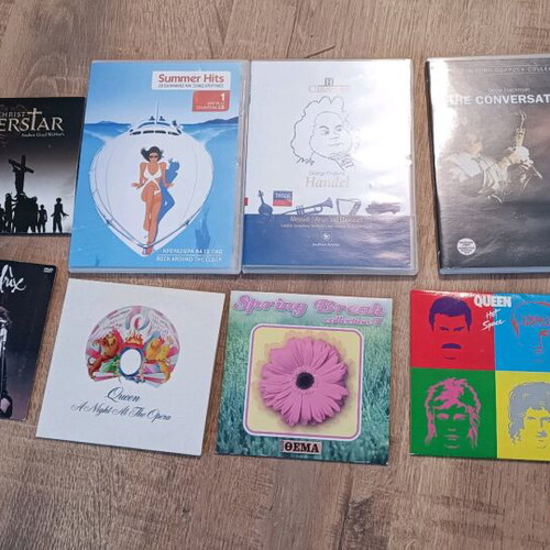 CD μουσικής μεταχειρισμένα, πακέτο 25, διάφορα ξένα