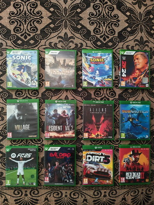 Xbox One and Series X games collection