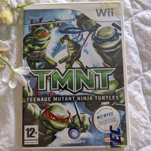 TMNT Teenage Mutant Ninja Turtles Wii game used