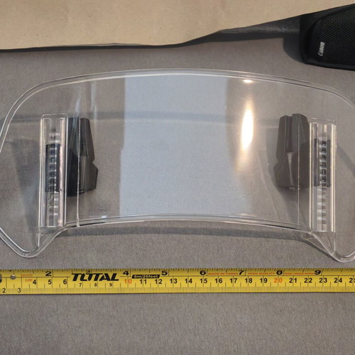 Motorcycle Windshield Extension Like New Adjustable