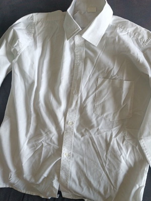White thin shirt like new, size 152 cm for 11-12 years old