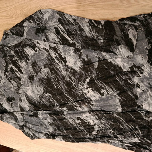 Zara collection XL turtleneck top like new, black and gray
