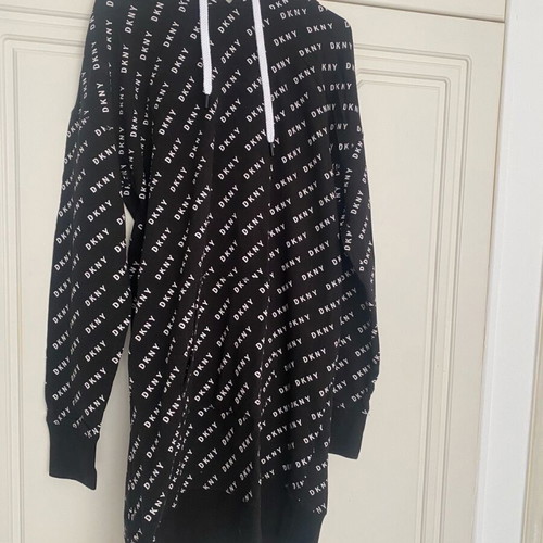 DKNY Sport sweatshirt dress new, black, size S