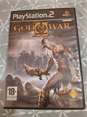 God of War 2 PS2 μεταχειρισμένο, παιχνίδι δράσης