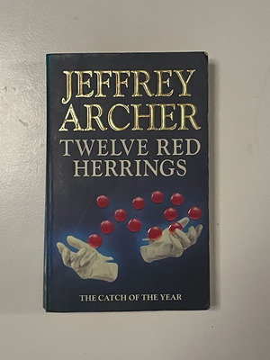 Twelve Red Herrings by Jeffrey Archer paperback like new