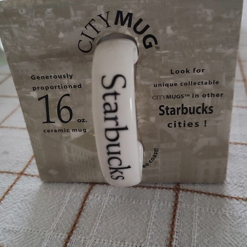 Collectible Greece Starbucks mug new in packaging