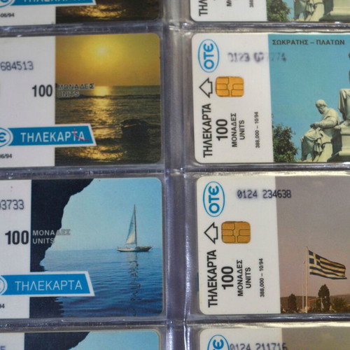 Ote phone card collection like new, about 650 pieces 1992-2004