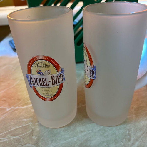 Beer mugs from Germany new, set of 2