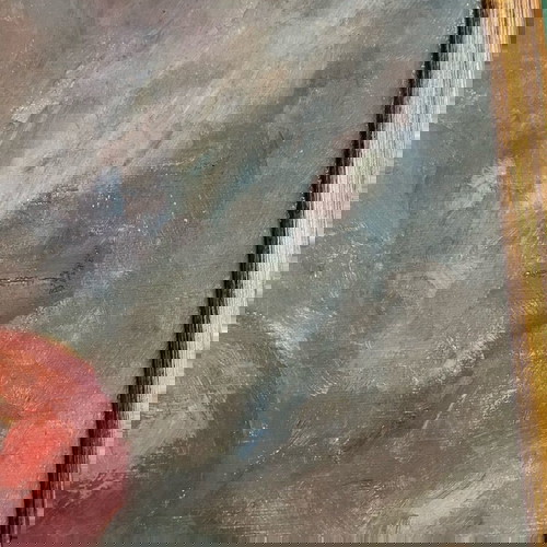 Έργο τέχνης Δ. Λίτσα μεταχειρισμένο, νεκρή φύση σε κορνίζα