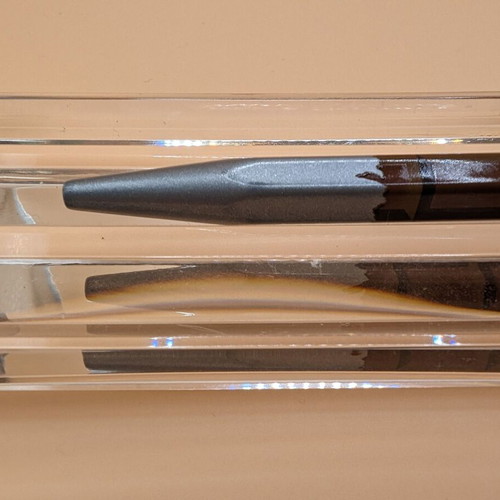 Caran D' Ache 849 Totally Swiss Chocolate ballpoint pen used