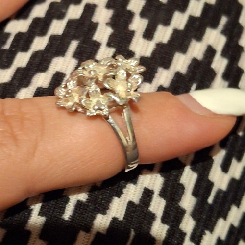 Silver 925 ring small size 5.5-6 new
