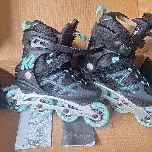 K2 Alexis 84 Pro Inline Skates Women Size EUR 40 Like New