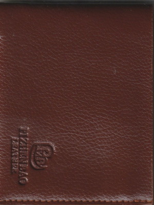 Wallet brown color men's A To Z Greek new 20x10