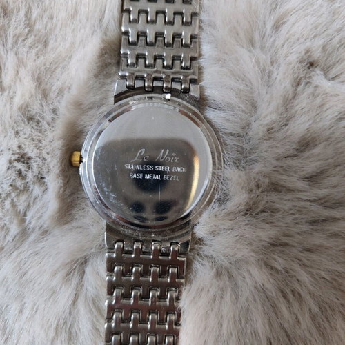 Vintage La Noir wristwatch from the 80s, new, non-working