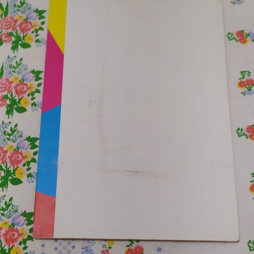 Collage pad B4 with 10 colored sheets, school craft set